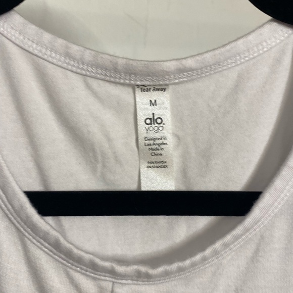 ALO White Cover Tank - Picture 5 of 6